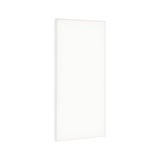 Rectangular white LED panel light with even illumination for modern indoor lighting solutions