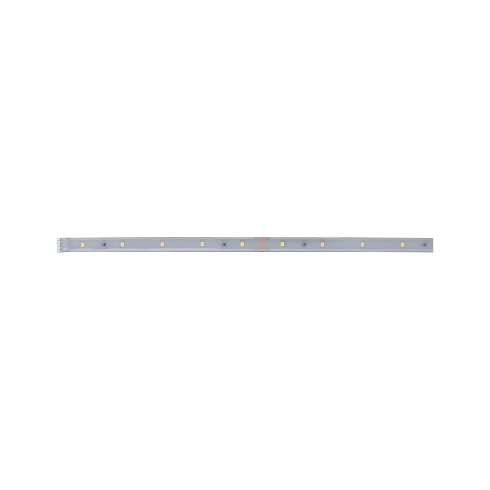 Lange LED-Lichtleiste in Grau mit warmweißen LEDs für moderne Beleuchtungslösungen