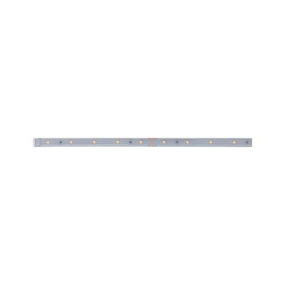 Lange LED-Lichtleiste in Grau mit warmweißen LEDs für moderne Beleuchtungslösungen