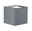 LED Wall luminaire Cybo IP65 angular 80x80mm 2700K 2x3,5W 355lm / 355lm 230V 40-120° Grey Aluminium Gray square outdoor wall light made of metal with integrated LED for modern exterior lighting