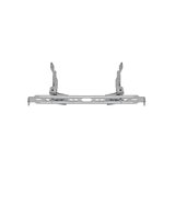 Adjustable silver metal bracket for recessed lights with mounting clips