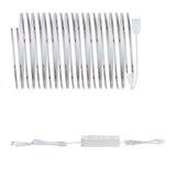 Flexible white LED strip with power supply for energy-efficient indoor lighting solutions
