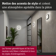 Appliques murales modernes en noir et blanc géométrique pour des accents de style dans la pièce