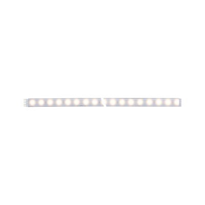LED-lysliste med varmt hvidt lys og transparent kabinet til moderne indendørs belysning