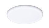 Round white LED ceiling light with simple design for energy-efficient room lighting
