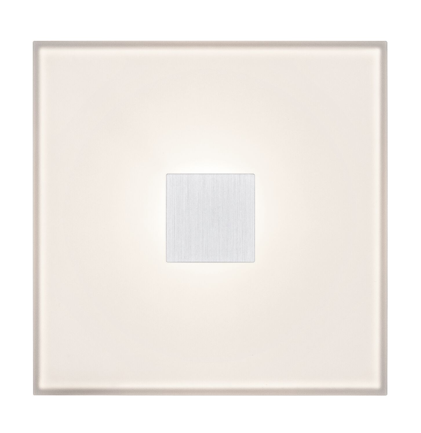 LumiTiles Carrelage LED Square Tuile individuel IP44 100x10mm 20lm 12V 0,8W gradable 2700K Blanc Matière plastique/Aluminium