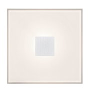 Kwadratowa lampa sufitowa ze szkła w białym kolorze z aluminiowym środkiem do nowoczesnego oświetlenia