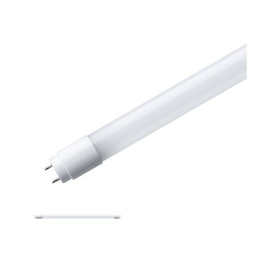 Tube LED blanc avec deux broches métalliques, tube fluorescent économique pour éclairage intérieur