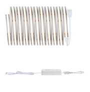 Bande LED flexible avec lumière blanc chaud et alimentation blanche pour solutions d'éclairage variées