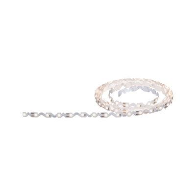 Flexibele witte LED-strip met warm wit licht voor decoratieve verlichting en accenten.
