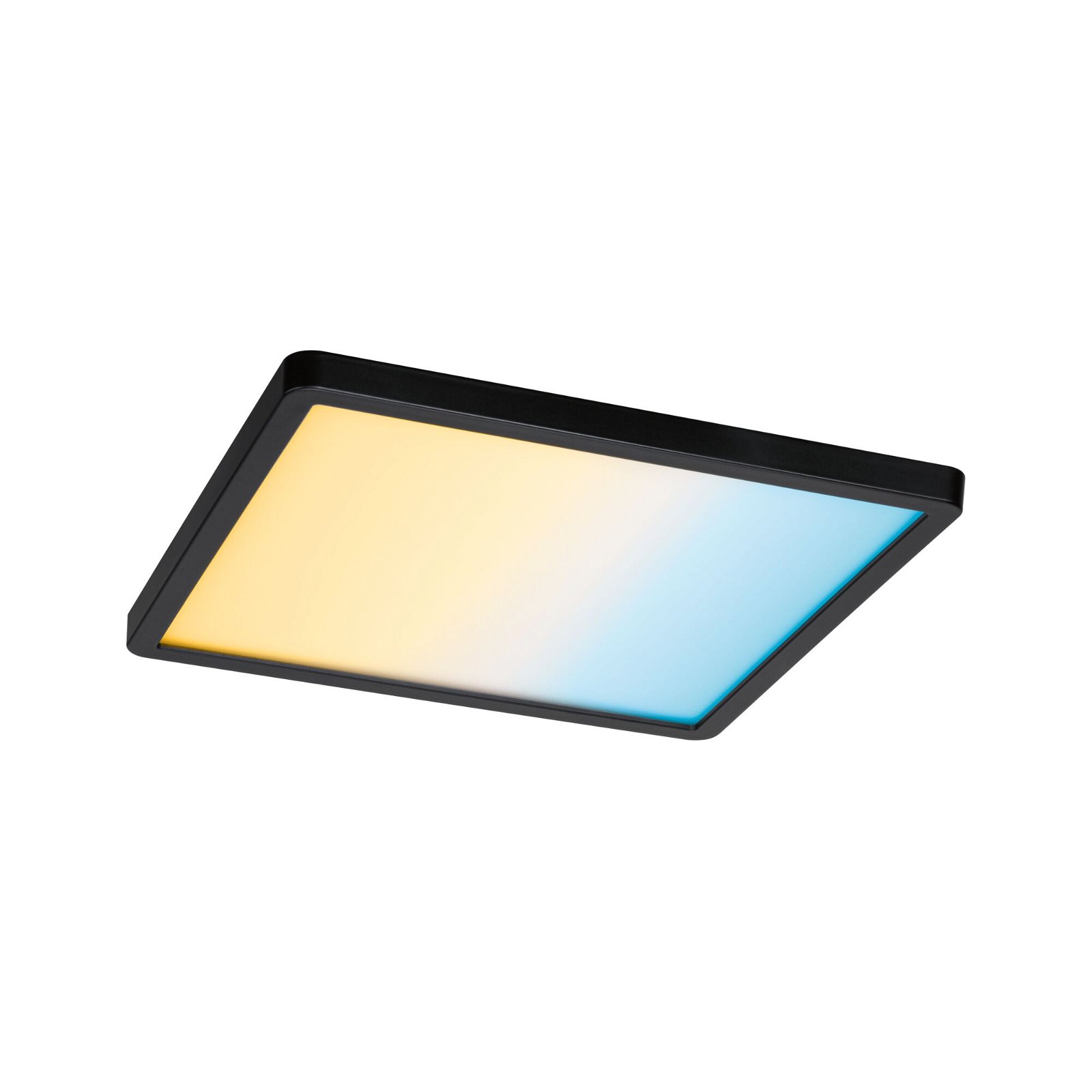 VariFit Panneau encastré LED Smart Home Zigbee 3.0 Areo IP44 carré 230x230mm 16W 1400lm Tunable White Noir gradable