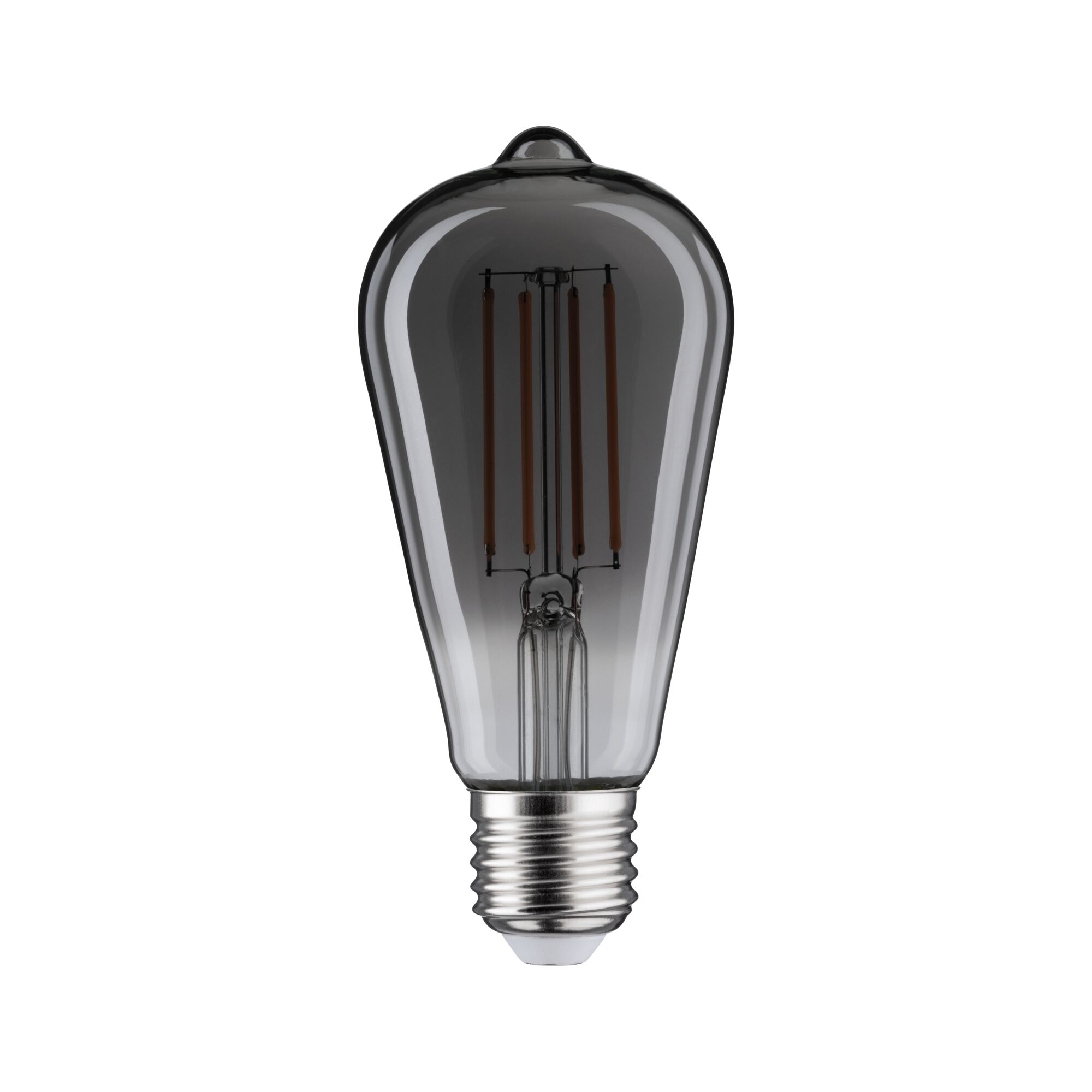 Retro LED bulb with smoked glass and E27 base for energy-efficient lighting
