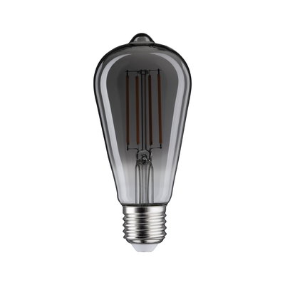 Ampoule LED rétro avec verre fumé et culot E27 pour un éclairage économique