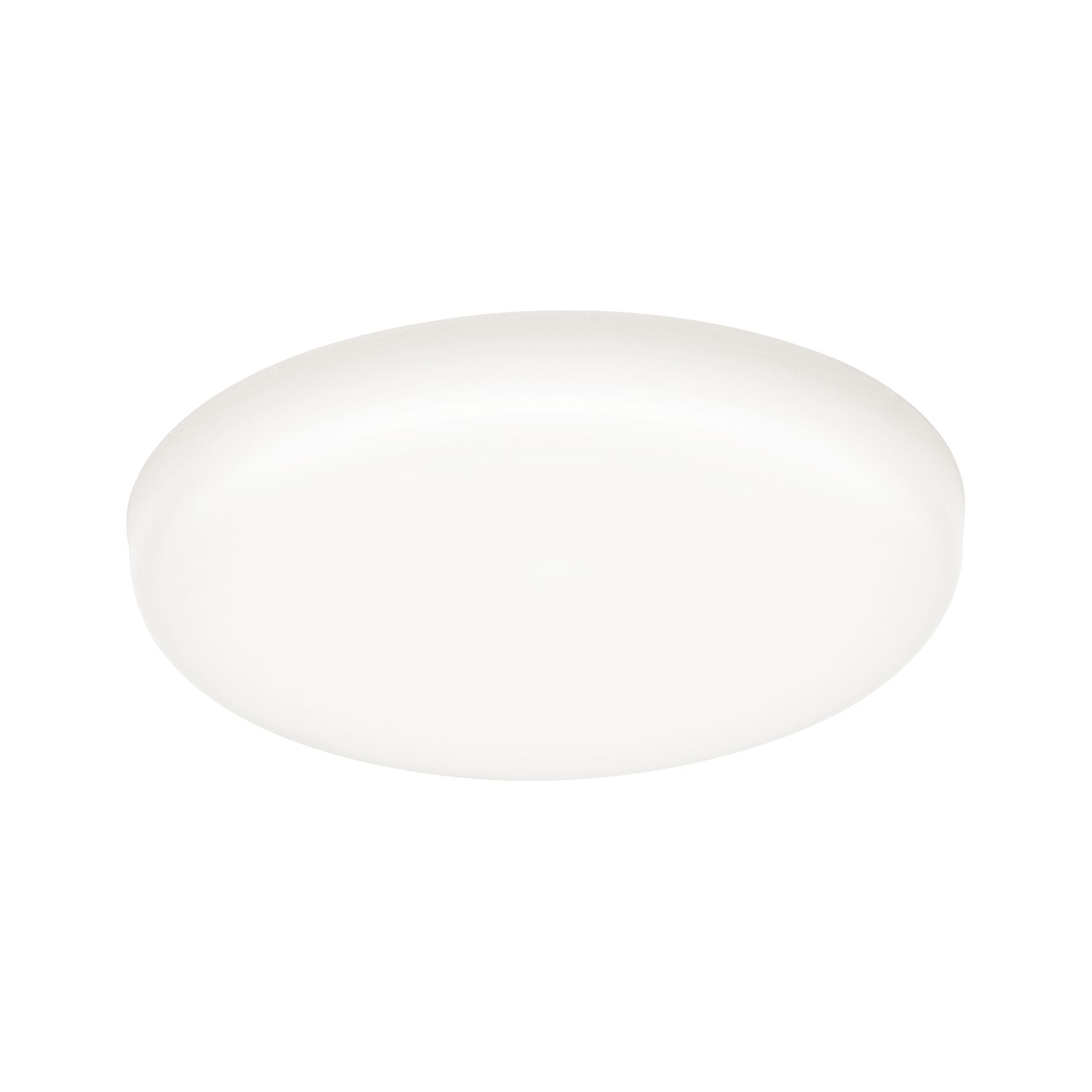 Plafonnier LED rond blanc en plastique pour un éclairage économique de la pièce