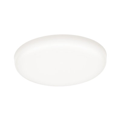 Ronde witte LED-plafondlamp van kunststof voor energiezuinige verlichting