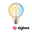 230 V Filament Smart Home Zigbee 3.0 LED Globe G95 E27 600lm 7,5W Tunable White dimmable Gold Light bulb with spiral filament in glass emitting warm and cool white light for Zigbee smart lighting
