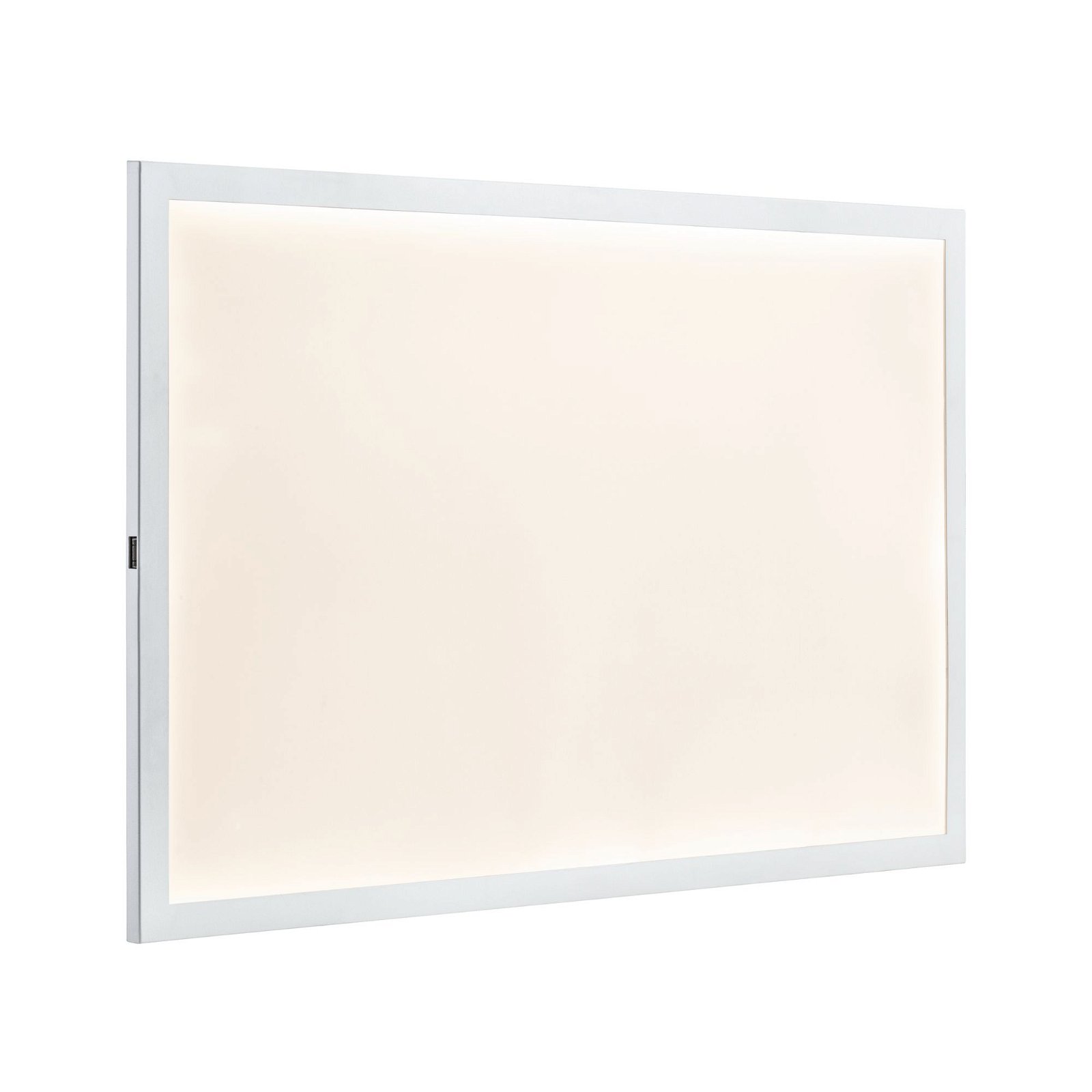 Éclairage sous-meubles LED Glow carré 400x7mm 520lm 2700K Blanc/Satiné gradable