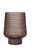 Pauleen Table luminaire Modern Glamour E27 2700K 30lm 0,8W Grey Brown textured glass table lamp with matte base for ambient lighting and decorative use