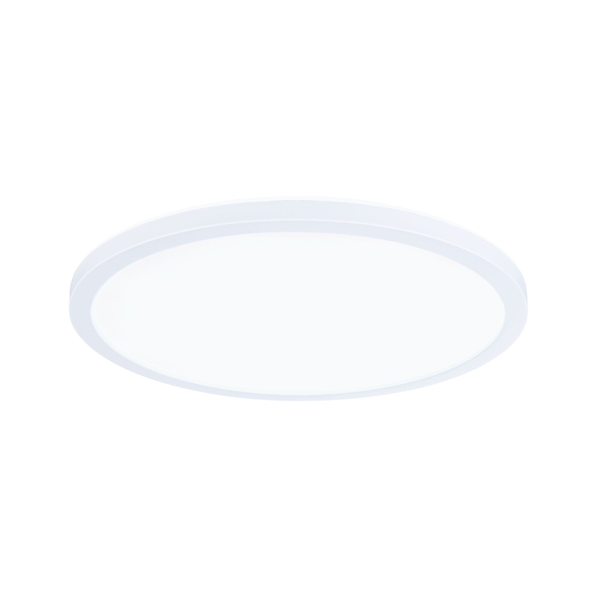 Panneau de plafond LED rond blanc avec éclairage économique pour espaces de vie modernes