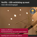 LED-wandverlichting met warm wit licht 3000K voor trappenhuis en grote oppervlakken