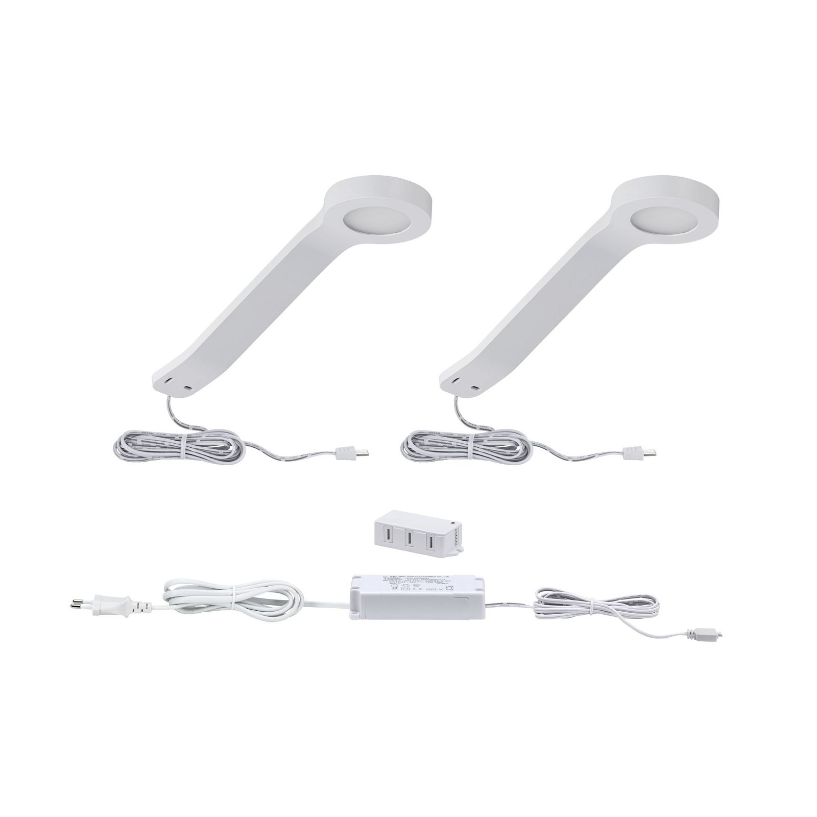 Clever Connect LED Spot Mike Tunable White 2x2,5W 12VA Weiß matt