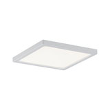 Square white LED ceiling light with slim design for modern home lighting