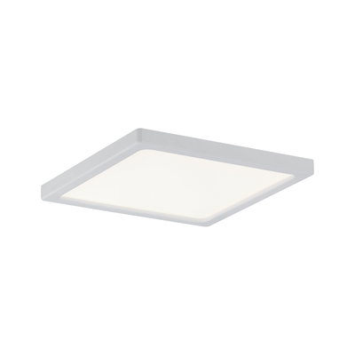 Square white LED ceiling light with slim design for modern home lighting