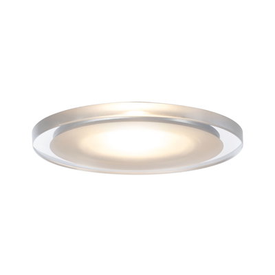 Ronde plafondlamp van wit acryl met warmwit LED-licht voor moderne woonruimtes
