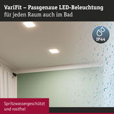 VariFit LED-Deckenleuchten in Weiß, spritzwassergeschützt IP44, ideal für Bad und Wohnräume