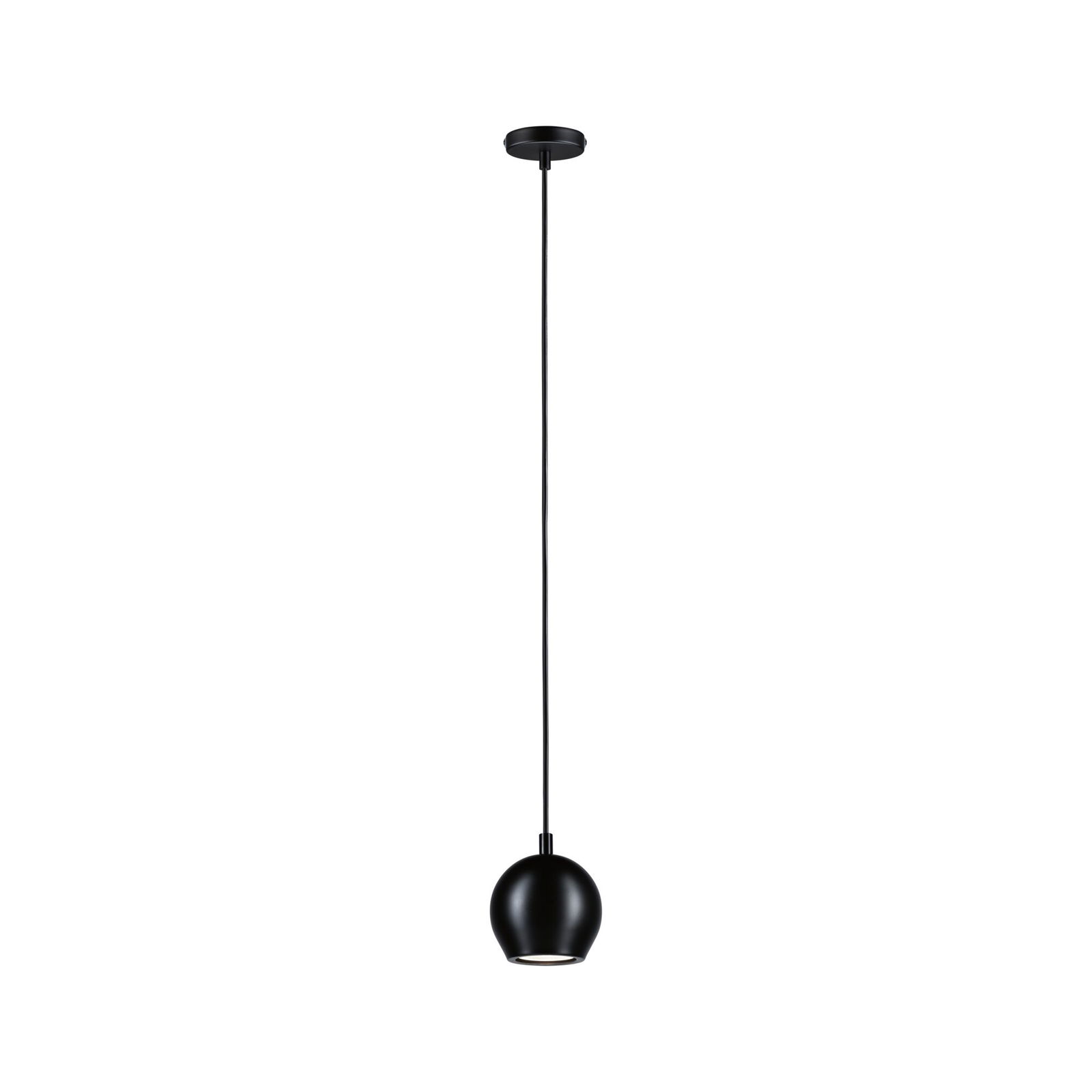 Luminaire en suspension LED Shima GU10 max. 10W Noir signal