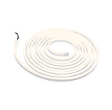 Flexibele warmwitte LED-strip met witte behuizing voor moderne binnenverlichting