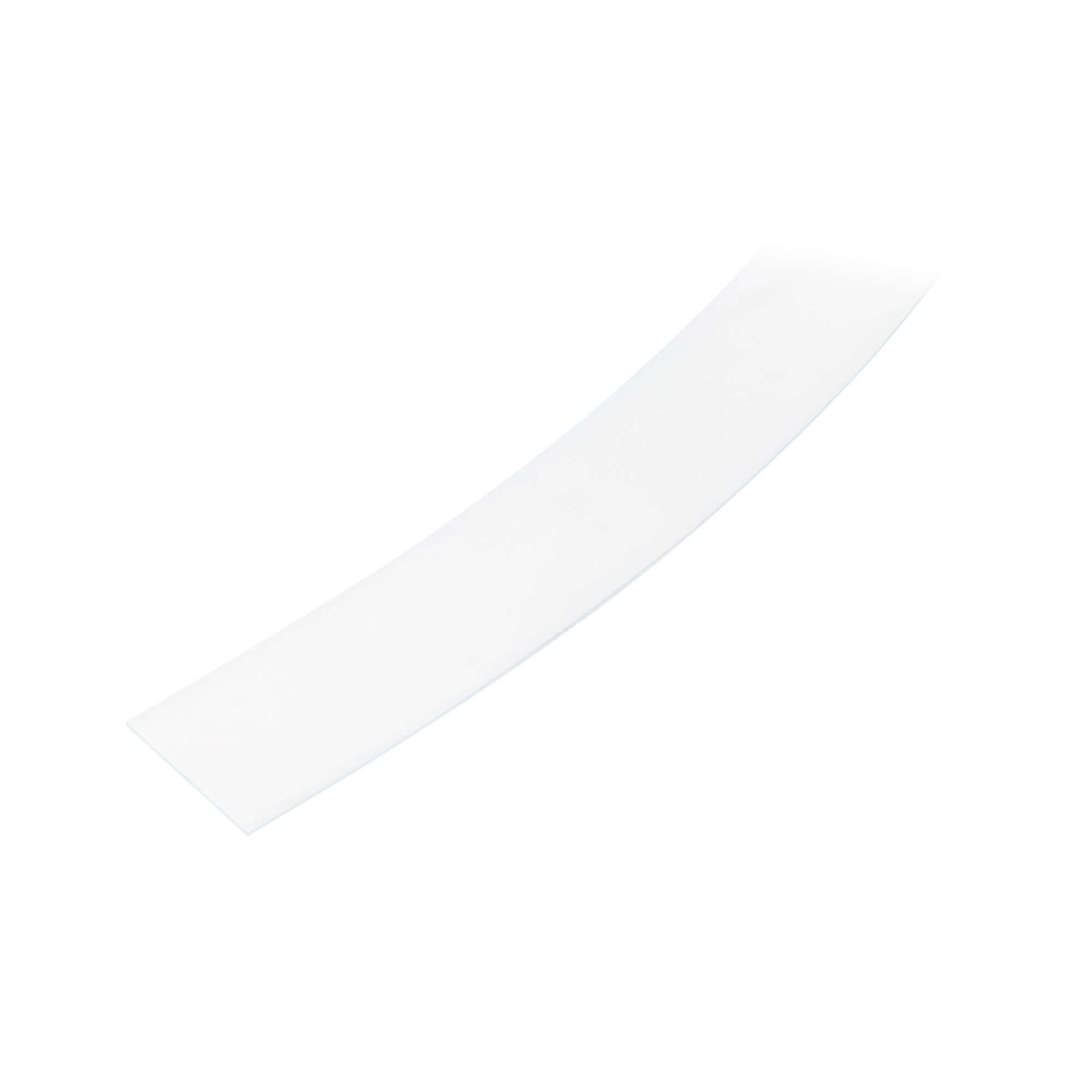 Flexible white LED light strip made of plastic for modern lighting solutions