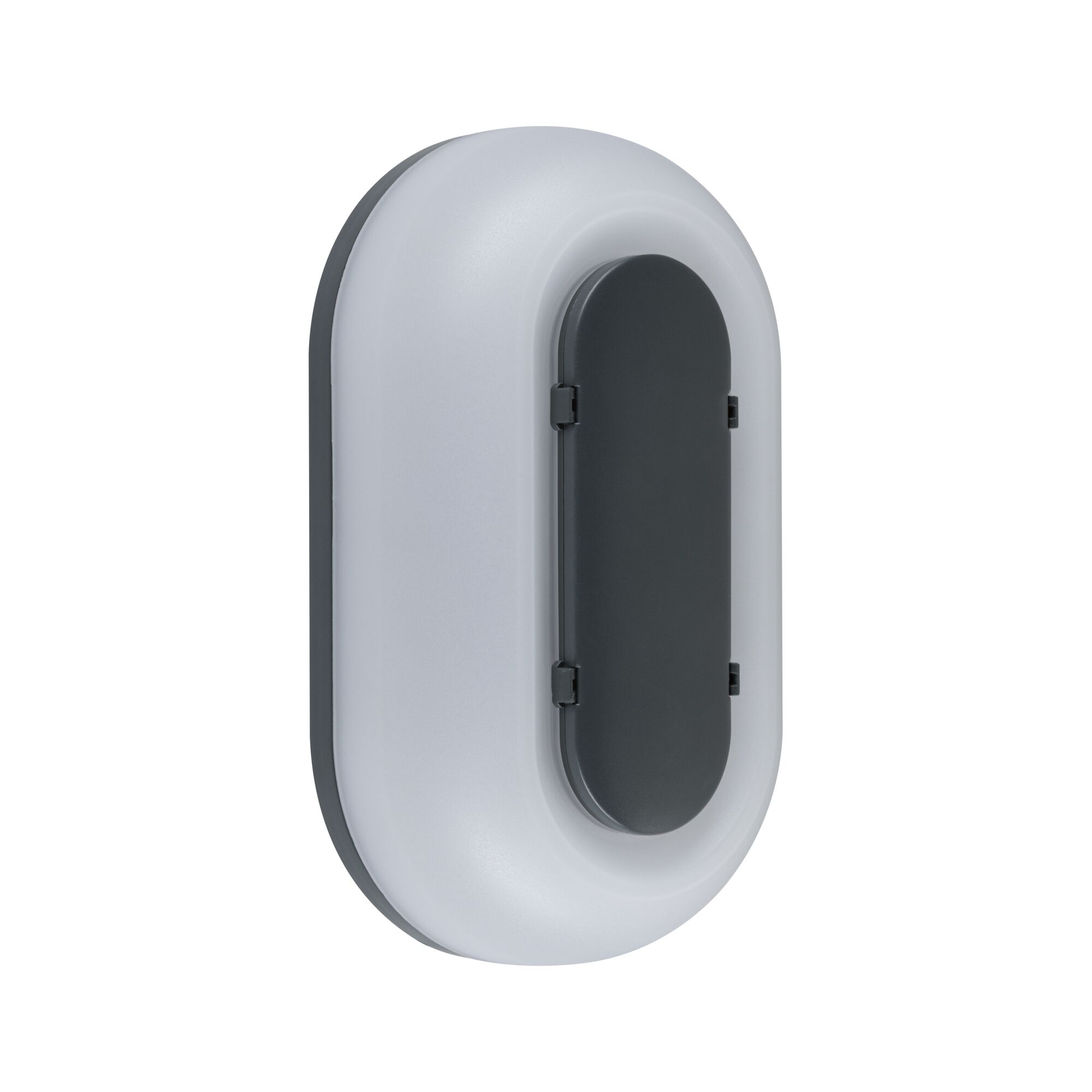 LED Exterior wall light Elunor IP65 elongated 122x212mm 2200 - 4000K 18,5W 1460lm 230V Anthracite/White Polycarbonate