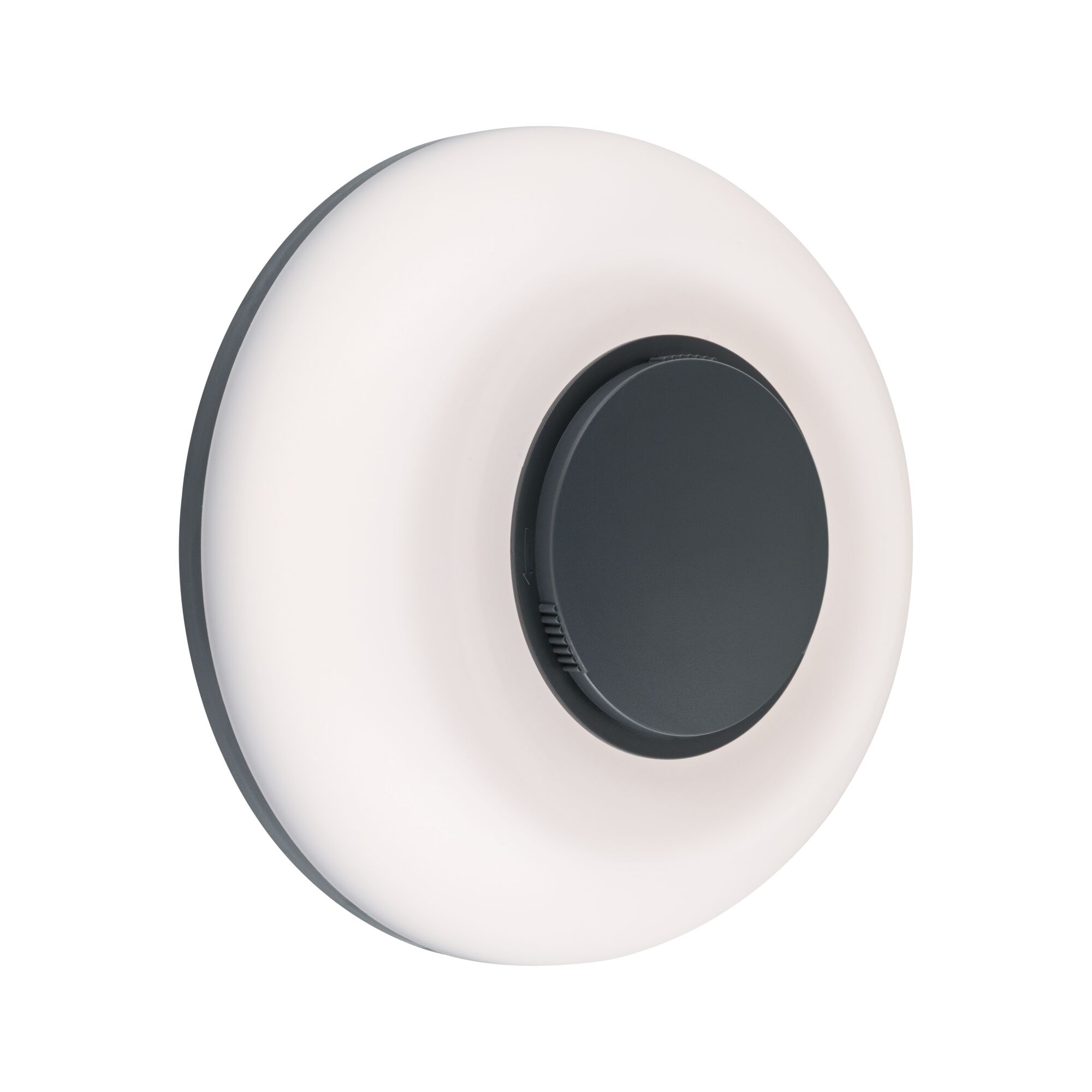 Applique d'extérieur LED Aureva IP65 rond 220mm 2200 - 4000K 20,5W 1730lm 230V Anthracite/Blanc Polycarbonate