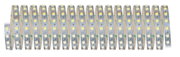 Bande LED flexible avec LED jaunes sur circuit argenté pour éclairage polyvalent.