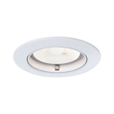 Ronde inbouwspotbehuizing van wit kunststof voor LED-lampen, moderne plafondverlichting