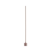 Kupferfarbene Pendelleuchte aus Metall mit langem Kabel für moderne Innenbeleuchtung