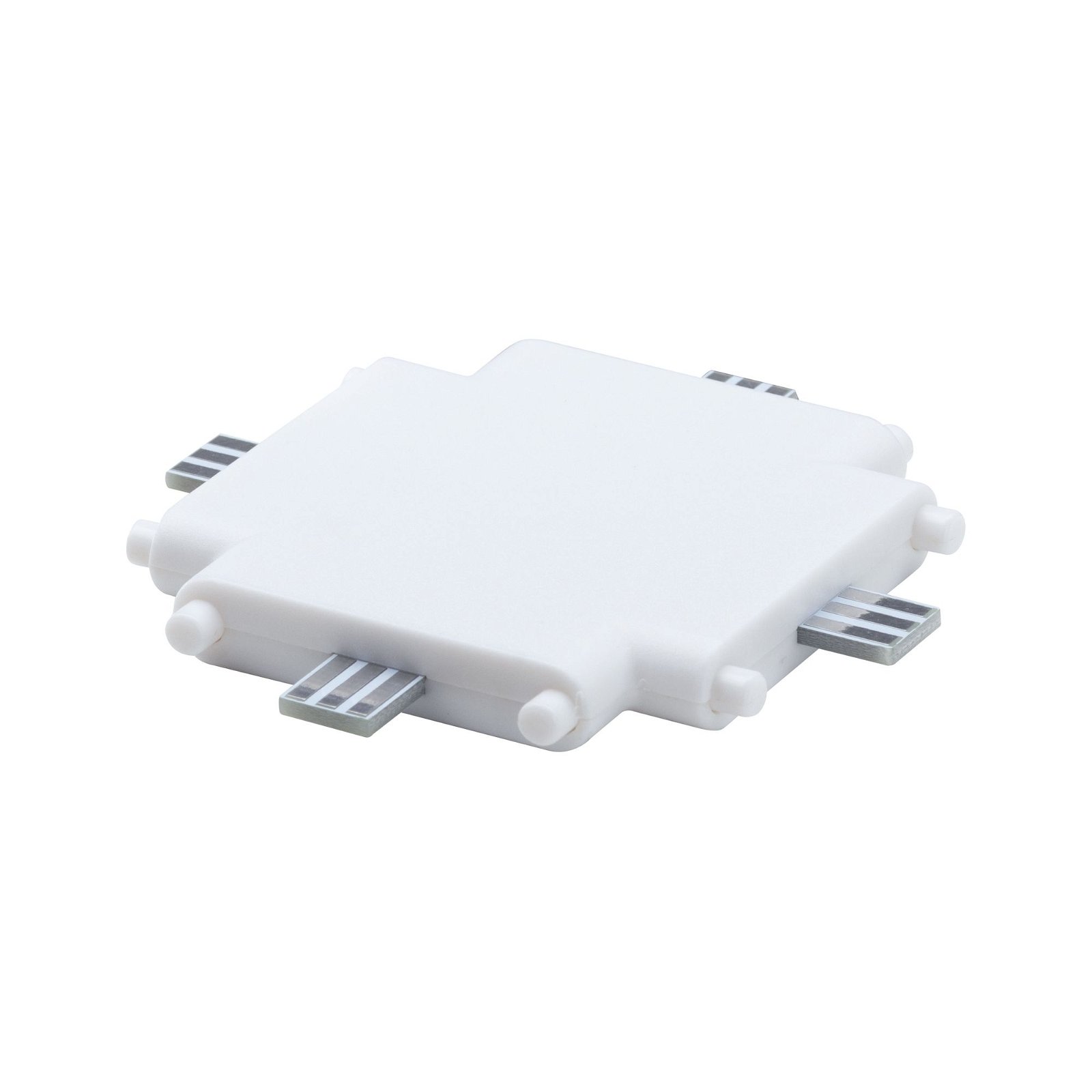 Clever Connect Connector Border 50x50mm Matt white