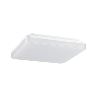 Plafonnier LED carré moderne en plastique blanc pour éclairage économique de la pièce