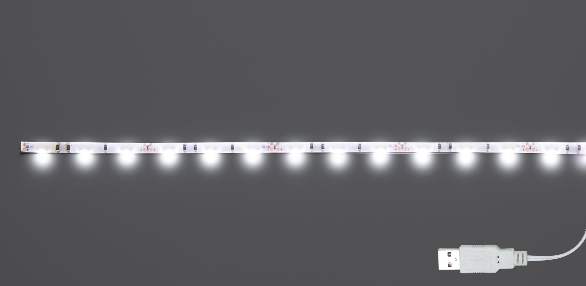 USB LED Strip 0,3m 1,5W 200lm/m 6000K