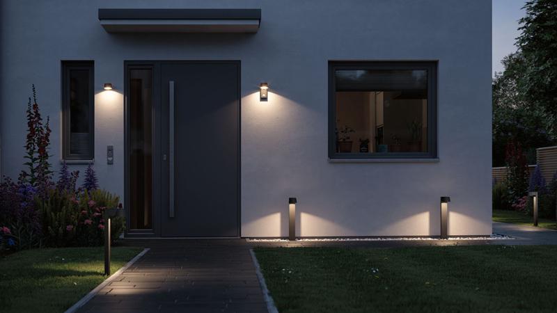 Paulmann House Leuchten für Licht rund um Haus Leuchten für den Anschluss an 230V