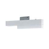 Projecteur LED blanc moderne en plastique pour solutions d'éclairage flexibles
