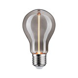 LED-Glühbirne mit rauchgrauem Glas und E27-Fassung für energiesparende Beleuchtung