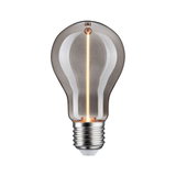 LED-Glühbirne mit rauchgrauem Glas und E27-Fassung für energiesparende Beleuchtung