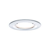 Rundes Einbau-LED-Leuchtmittel mit weißem Rahmen aus Metall für moderne Raumbeleuchtung