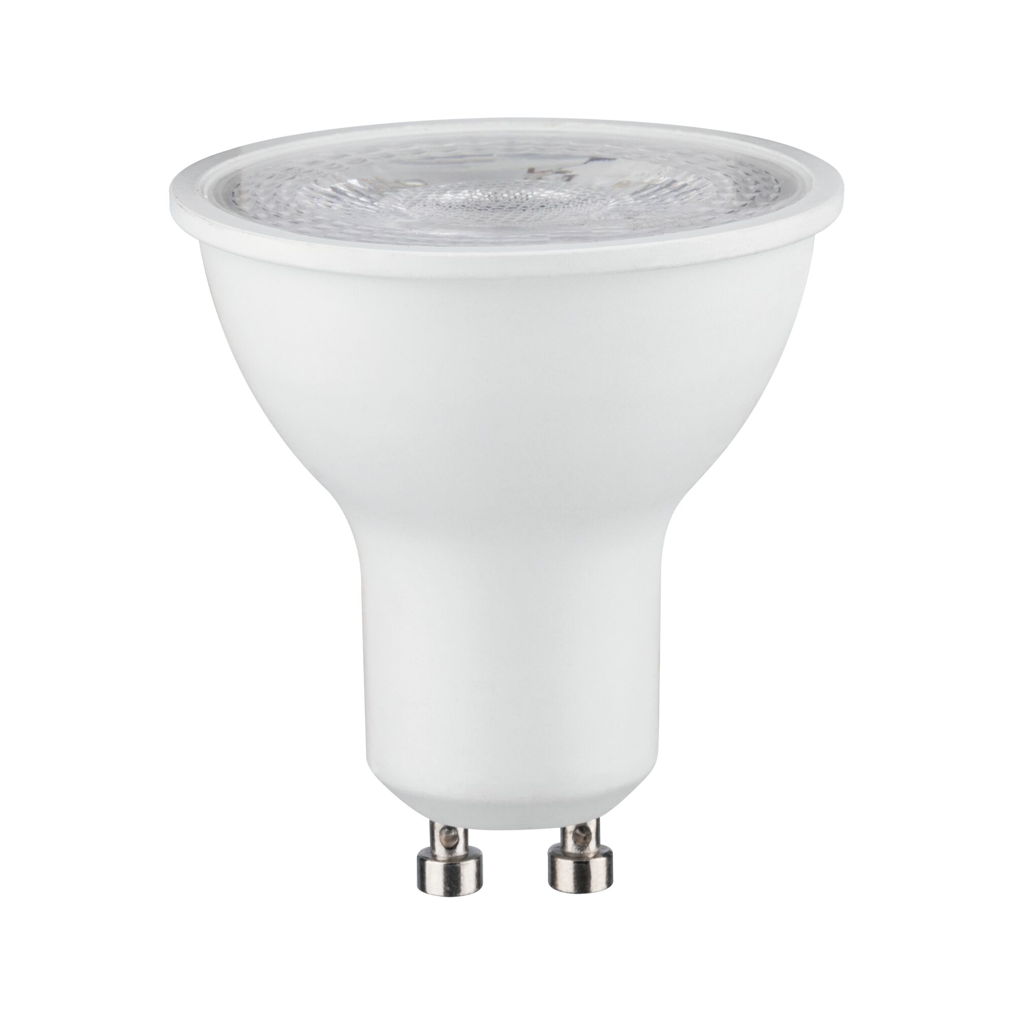 Weiße LED-Reflektorlampe mit GU10-Sockel aus Kunststoff für energiesparende Beleuchtung