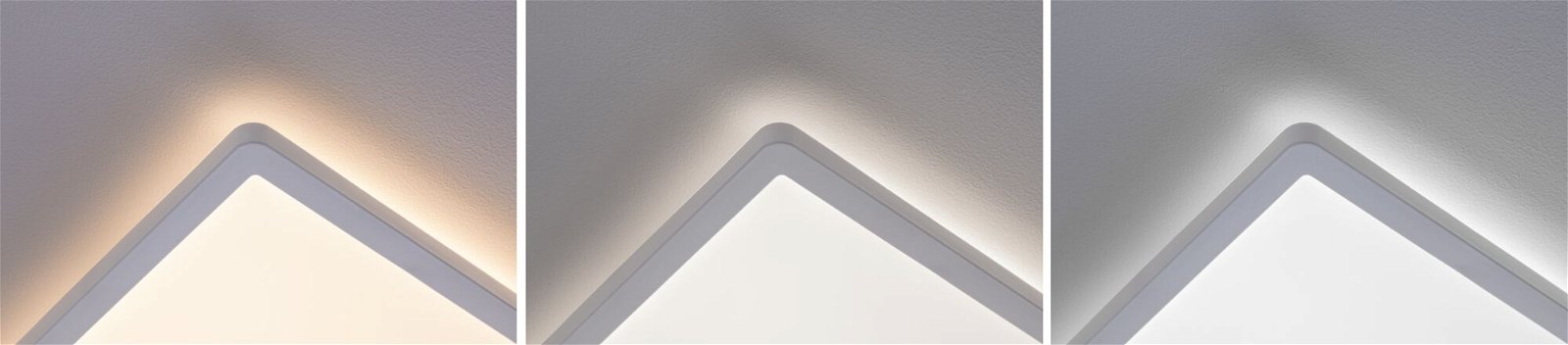 LED-paneel Atria Shine Backlight hoekig 580x200mm 22W 1800lm White Switch Wit