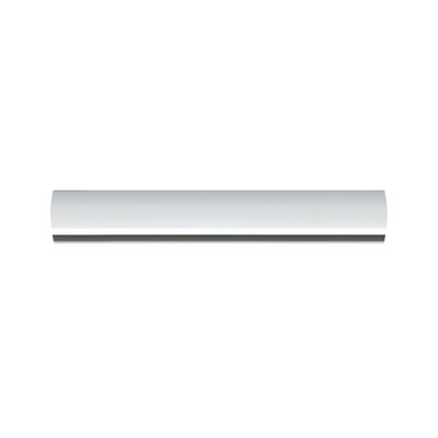 Schlichte weiße LED-Wandleuchte aus Metall mit modernem Design für Innenräume