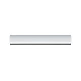 Schlichte weiße LED-Wandleuchte aus Metall mit modernem Design für Innenräume