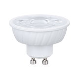 Réflecteur LED blanc avec base GU10 en plastique pour éclairage économique